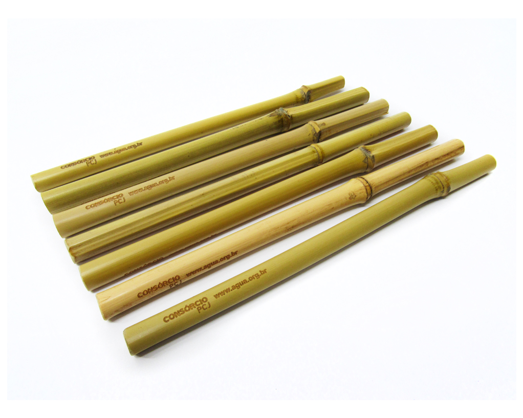 Canudo de bambu