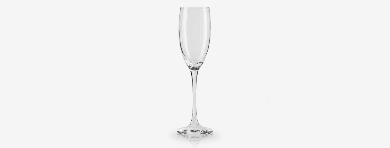 Taça De Vidro Para Champagne - 190 Ml